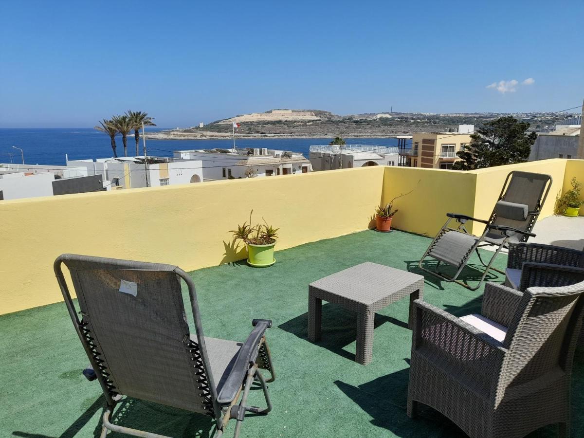 Sunshine Holiday Apartment 5 With Spectacular Seaviews San Pawl il-Baħar Eksteriør billede
